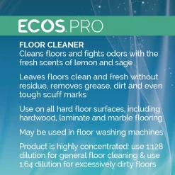 Top 10 🤩 ECOS Pro 128 Oz. Neutral Floor Cleaner Lemon-Sage 1:128 Concentrate 🌟 -Appliances Sales unnamed file 1046