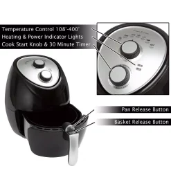 Cheap 🥰 Classic Cuisine 3.7 Qt. Oil-Free Air Fryer ✨ -Appliances Sales unnamed file 1061