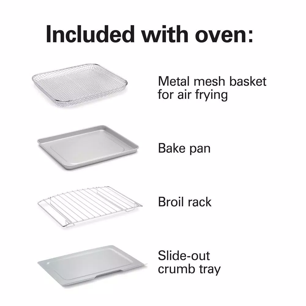 Best Sale 🥰 Hamilton Beach Sure Crisp 1120 W 4-Slice Stainless Steel Toaster Oven With Air Fry ✔️ 8 Best Sale 🥰 Hamilton Beach Sure Crisp 1120 W 4-Slice Stainless Steel Toaster Oven With Air Fry ✔️ - Image 6