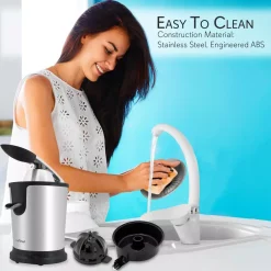 New π NutriChef Electric Juice Press β Orange Juicer Citrus Squeezer With Manual Juice Presser Handle (Stainless Steel) β 15 New π NutriChef Electric Juice Press β Orange Juicer Citrus Squeezer With Manual Juice Presser Handle (Stainless Steel) β -Appliances Sales unnamed file 1136