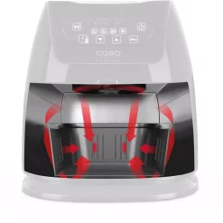 Promo ⭐ CASO 3.2 Qt. Black Air Fryer With Barbecue Accessories ✔️ -Appliances Sales unnamed file 1220