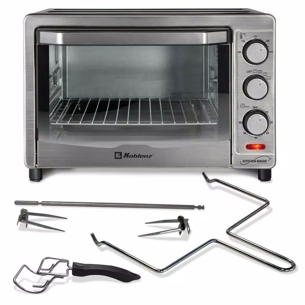 Best deal π€© Koblenz Kitchen Magic Collection Silver 24-Liter Oven With Rotisserie π 3 Best deal π€© Koblenz Kitchen Magic Collection Silver 24-Liter Oven With Rotisserie π
