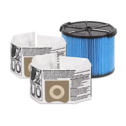 Hot Sale ⌛ RIDGID Filter Kit With VF3500 Fine Dust Filter And VF3501 Dust Bags (2-pack) For 3 To 4.5 Gal. RIDGID Wet/Dry Shop Vacuums 😀