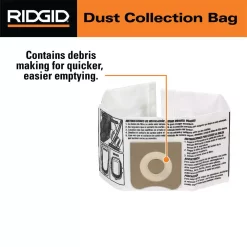 Hot Sale โ RIDGID Filter Kit With VF3500 Fine Dust Filter And VF3501 Dust Bags (2-pack) For 3 To 4.5 Gal. RIDGID Wet/Dry Shop Vacuums ๐ 23 Hot Sale โ RIDGID Filter Kit With VF3500 Fine Dust Filter And VF3501 Dust Bags (2-pack) For 3 To 4.5 Gal. RIDGID Wet/Dry Shop Vacuums ๐ -Appliances Sales unnamed file 1262