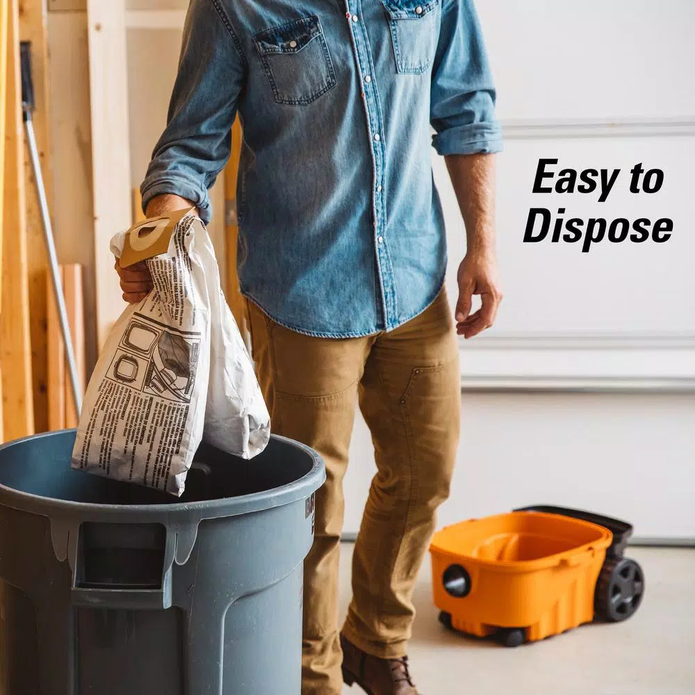 Hot Sale โ RIDGID Filter Kit With VF3500 Fine Dust Filter And VF3501 Dust Bags (2-pack) For 3 To 4.5 Gal. RIDGID Wet/Dry Shop Vacuums ๐ 13 Hot Sale โ RIDGID Filter Kit With VF3500 Fine Dust Filter And VF3501 Dust Bags (2-pack) For 3 To 4.5 Gal. RIDGID Wet/Dry Shop Vacuums ๐ - Image 11