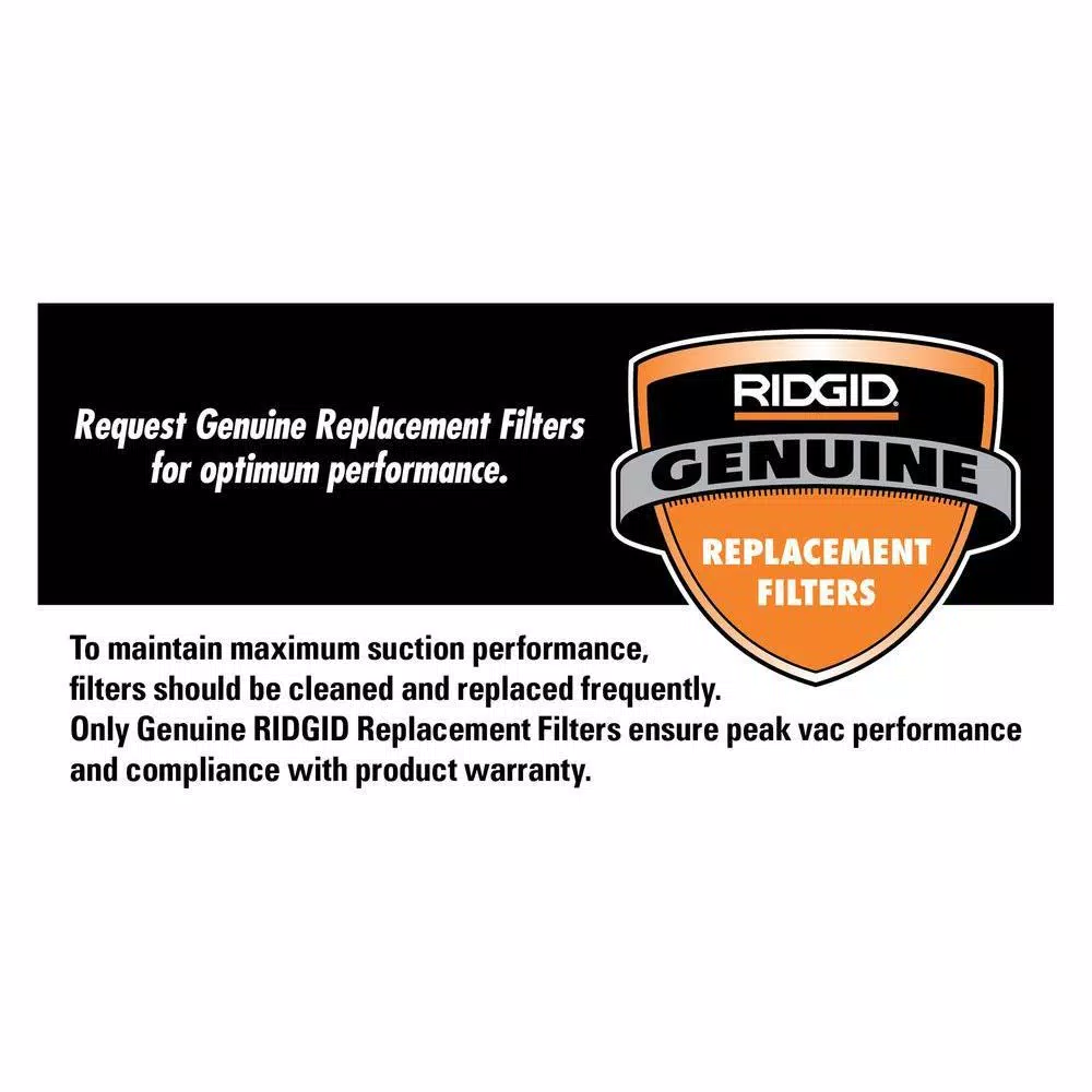 Hot Sale โ RIDGID Filter Kit With VF3500 Fine Dust Filter And VF3501 Dust Bags (2-pack) For 3 To 4.5 Gal. RIDGID Wet/Dry Shop Vacuums ๐ 17 Hot Sale โ RIDGID Filter Kit With VF3500 Fine Dust Filter And VF3501 Dust Bags (2-pack) For 3 To 4.5 Gal. RIDGID Wet/Dry Shop Vacuums ๐ - Image 15