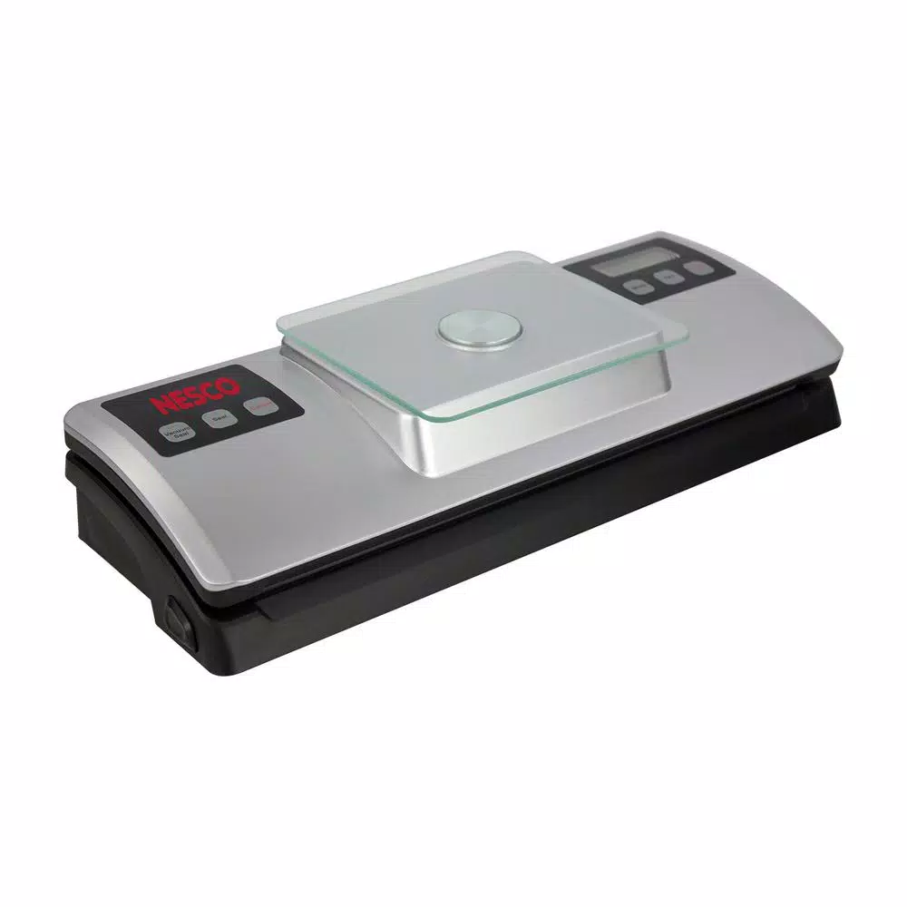 Wholesale 🌟 Nesco Silver Food Vacuum Sealer With Bag Cutter 🥰 3 Wholesale 🌟 Nesco Silver Food Vacuum Sealer With Bag Cutter 🥰