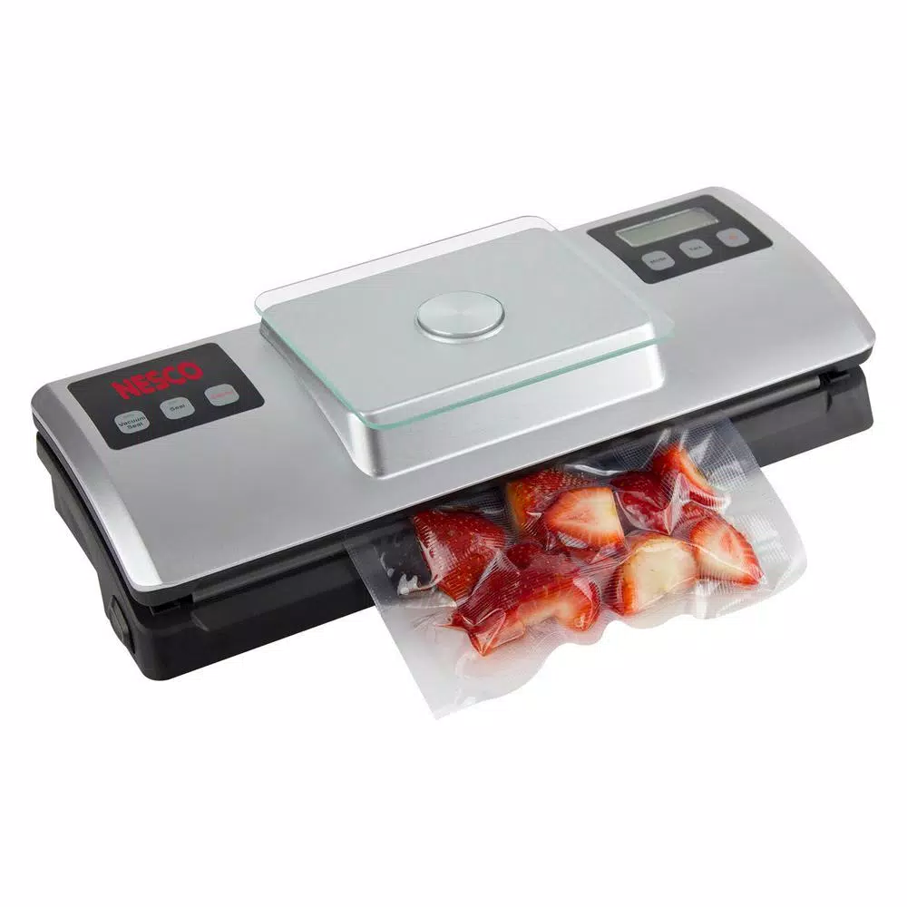 Wholesale 🌟 Nesco Silver Food Vacuum Sealer With Bag Cutter 🥰 6 Wholesale 🌟 Nesco Silver Food Vacuum Sealer With Bag Cutter 🥰 - Image 4