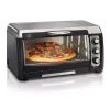 Best Sale 😀 Hamilton Beach 6 Slice Easy Clean Black Toaster Oven With Convection 👍 -Appliances Sales unnamed file 136