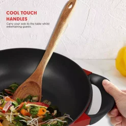 Promo 🧨 Boyel Living 6.3 In. X 16.9 In. X 13 In. Red 1400-Watt Professional Non-Stick Copper Electric Skillet Jumbo ⭐ -Appliances Sales unnamed file 1366