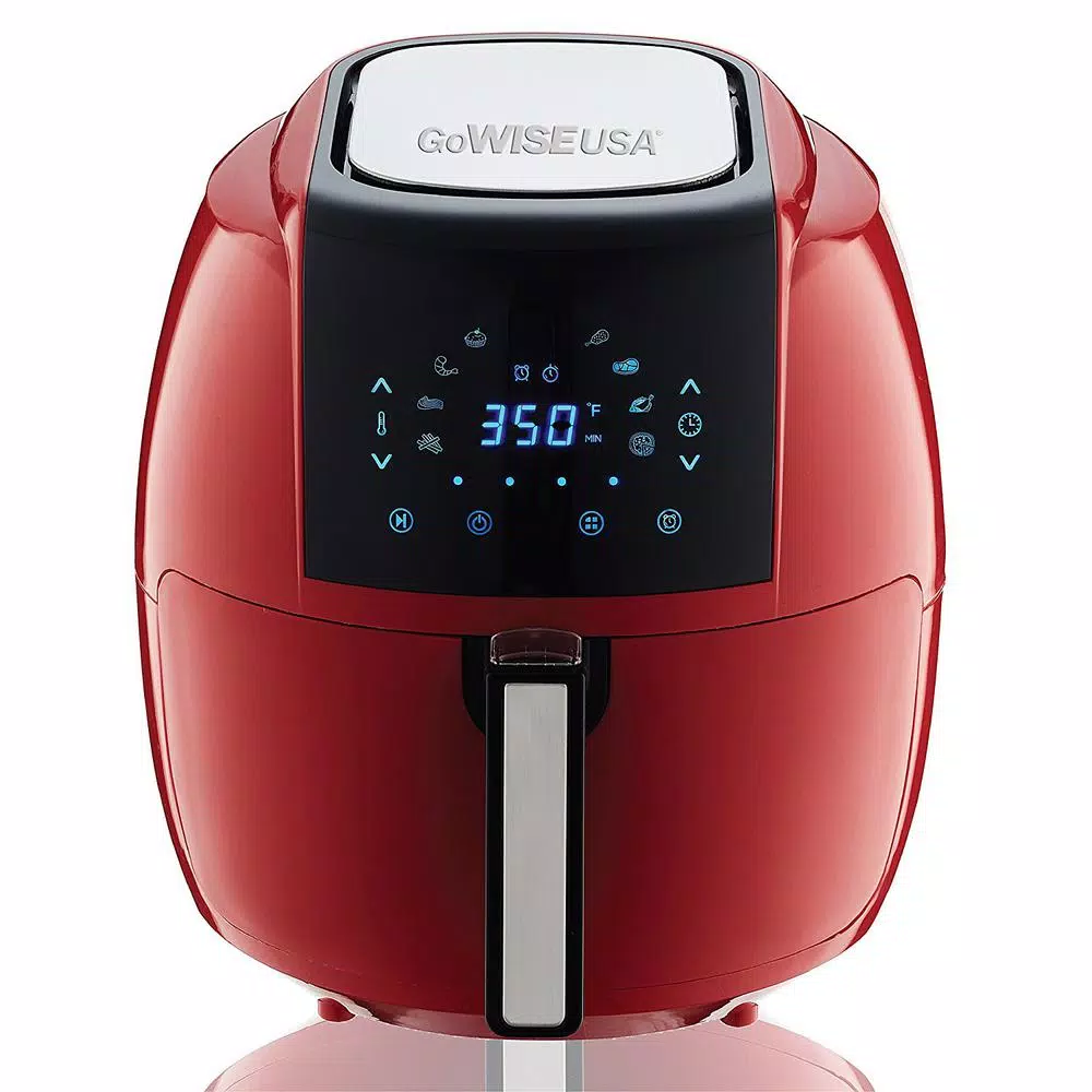Top 10 ๐ GoWISE USA 8-in-1 5.8 Qt. Chili Red Electric Air Fryer With Recipe Book ๐ 3 Top 10 ๐ GoWISE USA 8-in-1 5.8 Qt. Chili Red Electric Air Fryer With Recipe Book ๐