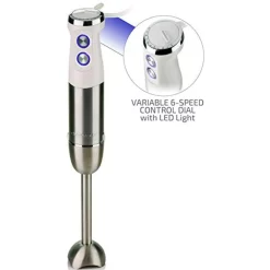 Deals ✔️ Ovente Multi-Purpose Immersion Blender, 500-Watt Hand Mixer, Stainless Steel Blades, 6-Speed Settings 🤩 -Appliances Sales unnamed file 1390
