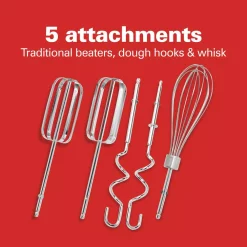 Best Pirce 😉 Hamilton Beach Ensemble 6-Speed Red Hand Mixer With Snap-On Case ⭐ -Appliances Sales unnamed file 1415