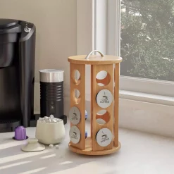 Best reviews of ❤️ Classic Cuisine 30-Count Bamboo Coffee Pod Carousel ⭐ -Appliances Sales unnamed file 145