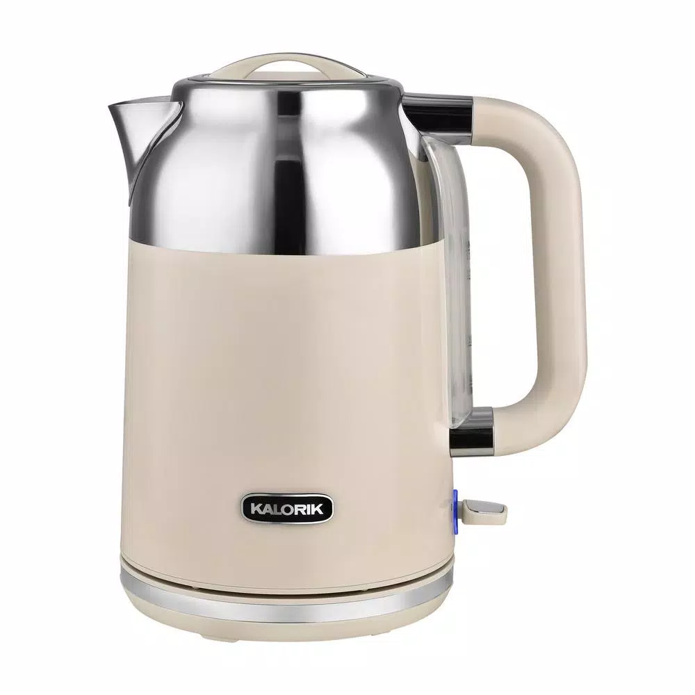 Buy โจ KALORIK Retro 7-Cup Cream Cordless Electric Kettle ๐ 4 Buy โจ KALORIK Retro 7-Cup Cream Cordless Electric Kettle ๐ - Image 2