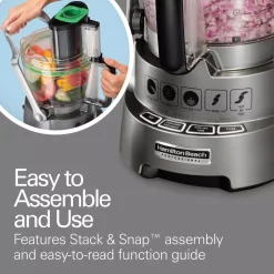 Discount 👍 Hamilton Beach Professional 14 Cup Silver Dicing Food Processor ⌛ -Appliances Sales unnamed file 1504