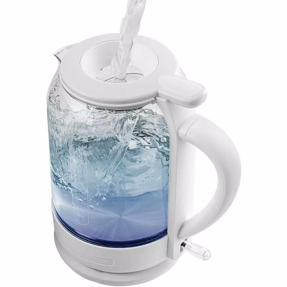 Cheapest 👍 Ovente 6.3-Cup White Glass Electric Kettle With ProntoFill Technology – Fill Up With The Lid On 👍 3 Cheapest 👍 Ovente 6.3-Cup White Glass Electric Kettle With ProntoFill Technology – Fill Up With The Lid On 👍