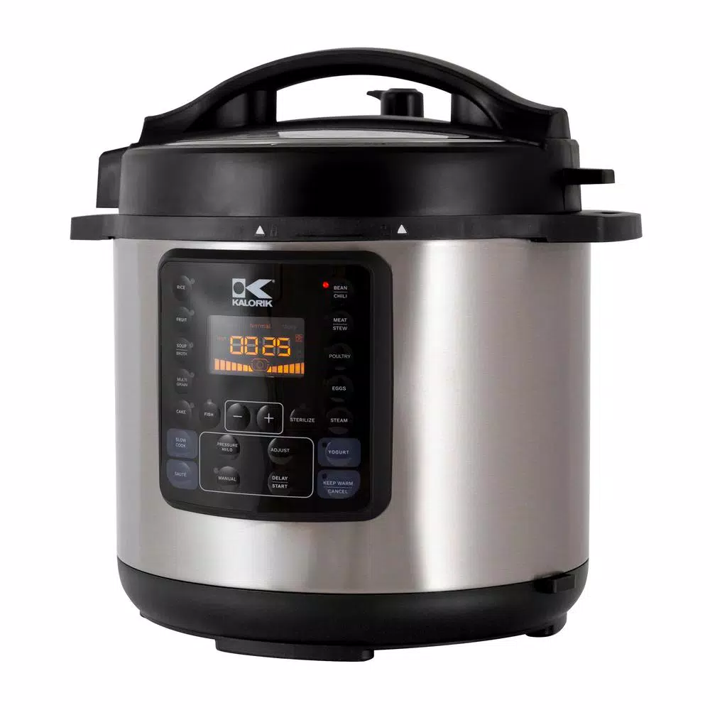 Outlet ๐งจ KALORIK 10-in-1 Multi Use 6 Qt. Stainless Steel Electric Pressure Cooker ๐ฏ 4 Outlet ๐งจ KALORIK 10-in-1 Multi Use 6 Qt. Stainless Steel Electric Pressure Cooker ๐ฏ - Image 2