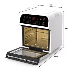 Cheapest ❤️ GoWISE USA 1600 W White Rotisserie Oven And 12.7 Qt. Electric Air Fryer ❤️ -Appliances Sales unnamed file 1703