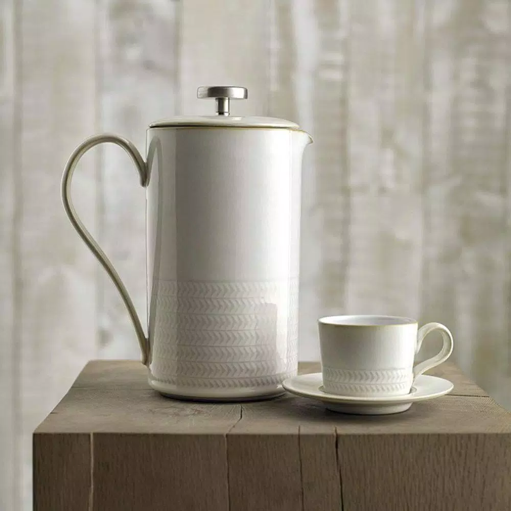 Discount ๐ Denby Natural Canvas Textured French Press ๐ฏ 4 Discount ๐ Denby Natural Canvas Textured French Press ๐ฏ - Image 4