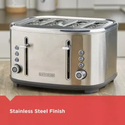Wholesale ⌛ BLACK+DECKER 4-Slice Stainless Steel Extra-Wide Slot Toaster With Crumb Tray ✔️ -Appliances Sales unnamed file 1712