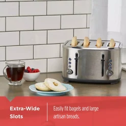 Wholesale ⌛ BLACK+DECKER 4-Slice Stainless Steel Extra-Wide Slot Toaster With Crumb Tray ✔️ -Appliances Sales unnamed file 1714