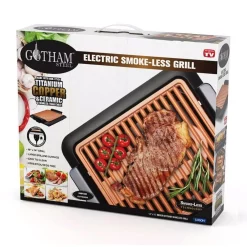 Best reviews of ⭐ Gotham Steel 234 Sq. In. Black Copper Non-Stick Ti-Ceramic Smoke-less Indoor Grill ✔️ -Appliances Sales unnamed file 1722