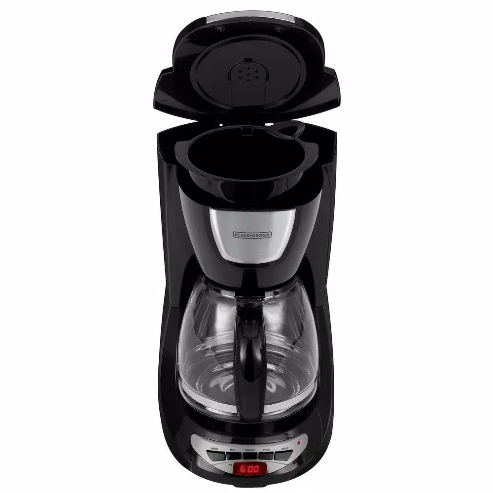 Brand new 🔔 BLACK+DECKER 12-Cup Programmable Black Drip Coffee Maker With Glass Carafe, Built-In Timer And Automatic Shut-Off ✔️ 5 Brand new 🔔 BLACK+DECKER 12-Cup Programmable Black Drip Coffee Maker With Glass Carafe, Built-In Timer And Automatic Shut-Off ✔️ - Image 3