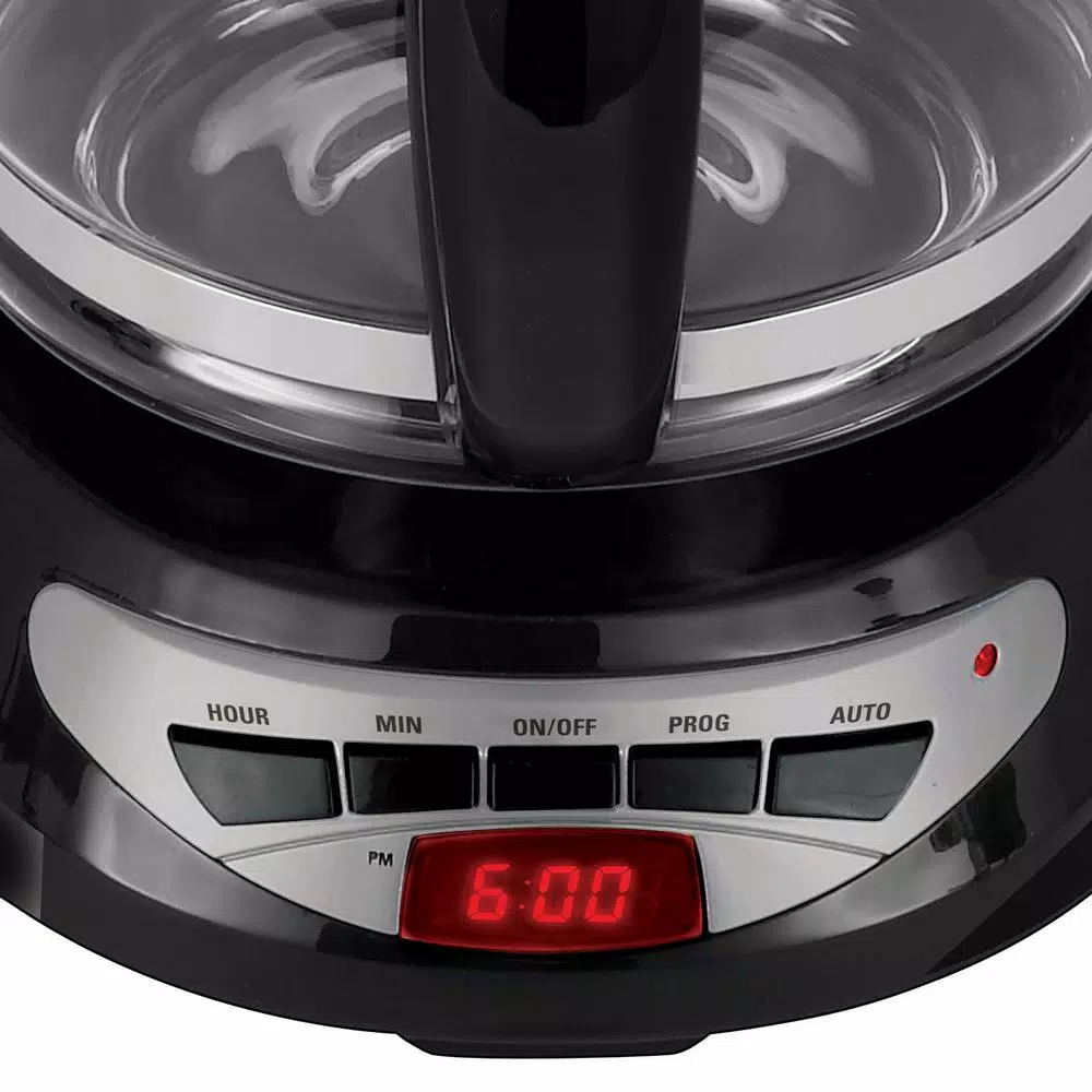 Brand new 🔔 BLACK+DECKER 12-Cup Programmable Black Drip Coffee Maker With Glass Carafe, Built-In Timer And Automatic Shut-Off ✔️ 8 Brand new 🔔 BLACK+DECKER 12-Cup Programmable Black Drip Coffee Maker With Glass Carafe, Built-In Timer And Automatic Shut-Off ✔️ - Image 6