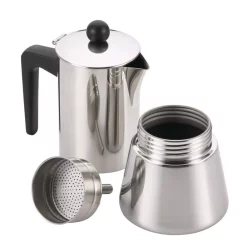 Buy ✔️ BonJour 6-Cup Stovetop Espresso Maker In Stainless Steel 😍 -Appliances Sales unnamed file 1743