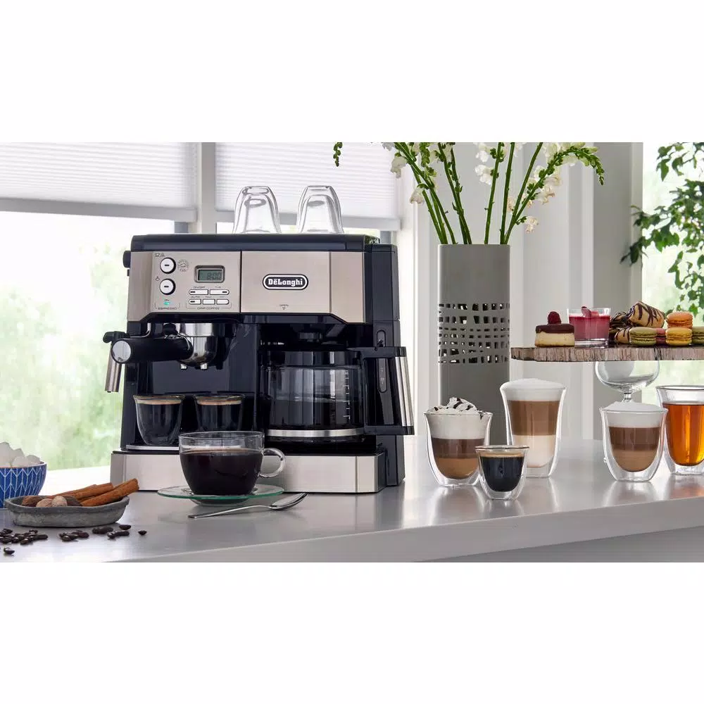 Best Sale ⭐ DeLonghi All-In-One 10-Cup Stainless Steel Espresso Machine And Drip Coffee Maker 😉 10 Best Sale ⭐ DeLonghi All-In-One 10-Cup Stainless Steel Espresso Machine And Drip Coffee Maker 😉 - Image 9