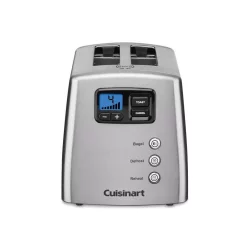 Deals โญ Cuisinart Touch To Toast 2-Slice Silver Wide Slot Toaster With Crumb Tray ๐