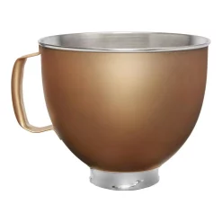 Cheapest 🧨 KitchenAid 5 Qt. Tilt-Head Gold Metallic Finish Stainless Steel Bowl ⭐