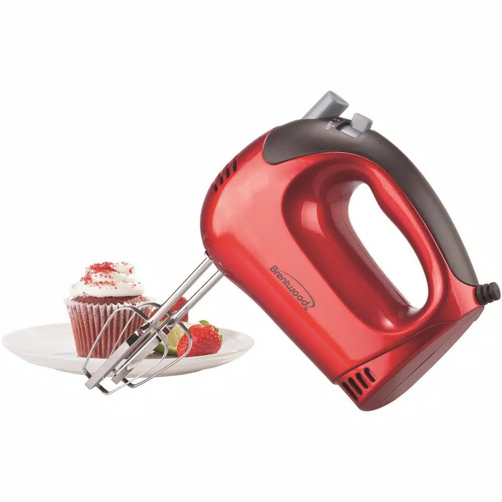 Deals 🎁 Brentwood Appliances 50 Oz.12-Speed Red Countertop Blender With Electric Hand Mixer ✨ 6 Deals 🎁 Brentwood Appliances 50 Oz.12-Speed Red Countertop Blender With Electric Hand Mixer ✨ - Image 4