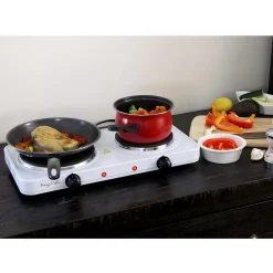 Hot Sale 🤩 MegaChef Portable 2-Burner 7.25 In. Sleek White Hot Plate With Temperature Control 🎉 -Appliances Sales unnamed file 1869