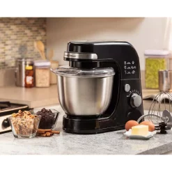 Brand new 🎁 Hamilton Beach 4 Qt. 7-Speed Black Stand Mixer With Dough Hook, Whisk And Flat Beater Attachments 😍 -Appliances Sales unnamed file 1896