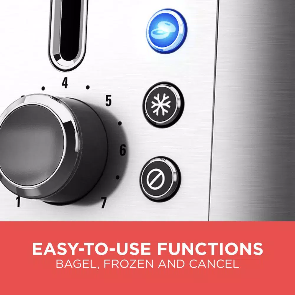 Cheapest 😉 BLACK+DECKER Rapid Toast 2-Slice Stainless Steel Wide Slot Toaster 🌟 6 Cheapest 😉 BLACK+DECKER Rapid Toast 2-Slice Stainless Steel Wide Slot Toaster 🌟 - Image 4