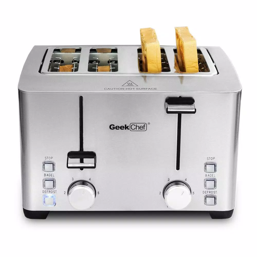 Wholesale ๐ฅฐ Boyel Living 1500 W 4-Slice Silver Wide Slot Toaster With 6 Bread Shade Settings And Removable Crumb Tray ๐ฏ 10 Wholesale ๐ฅฐ Boyel Living 1500 W 4-Slice Silver Wide Slot Toaster With 6 Bread Shade Settings And Removable Crumb Tray ๐ฏ - Image 8