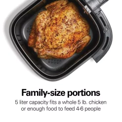 Best Pirce 🧨 Hamilton Beach 5 Qt. Stainless Steel Digital Air Fryer With Nonstick Basket 💯 -Appliances Sales unnamed file 1938