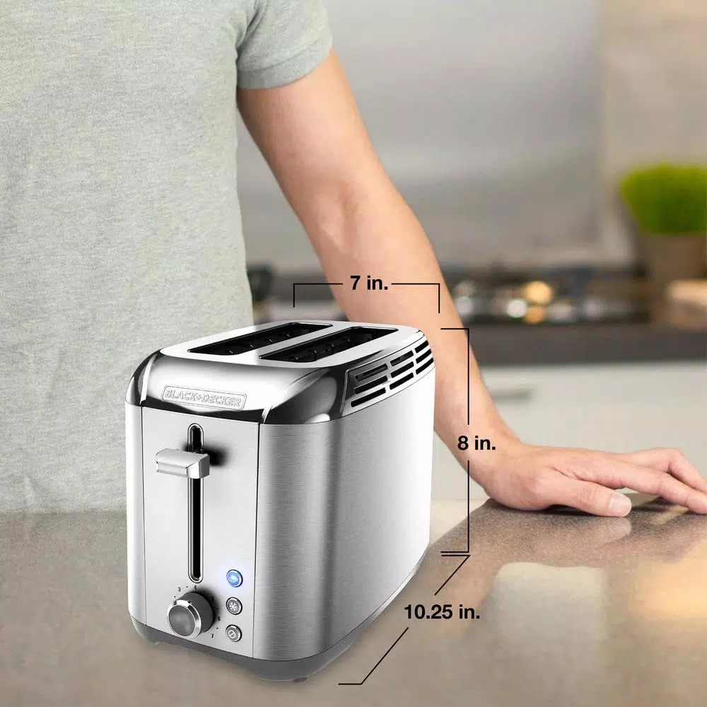 Cheapest 😉 BLACK+DECKER Rapid Toast 2-Slice Stainless Steel Wide Slot Toaster 🌟 9 Cheapest 😉 BLACK+DECKER Rapid Toast 2-Slice Stainless Steel Wide Slot Toaster 🌟 - Image 7