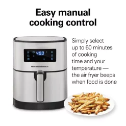 Best Pirce 🧨 Hamilton Beach 5 Qt. Stainless Steel Digital Air Fryer With Nonstick Basket 💯 -Appliances Sales unnamed file 1940