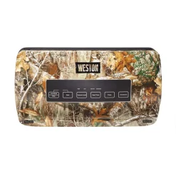 Cheapest 🎉 Weston Realtree Edge Camouflage Food Vacuum Sealer With Roll Storage And Bag Cutter 👏