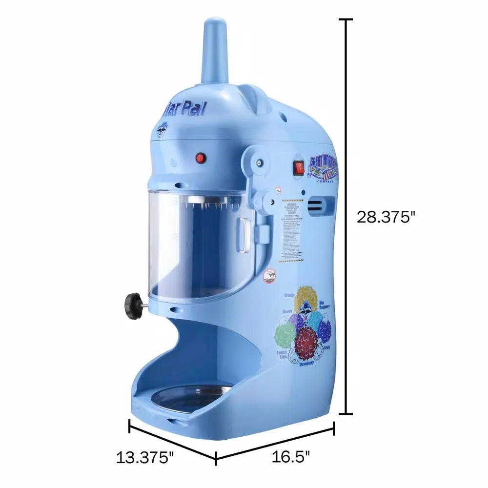 Budget 😉 Great Northern Polar Pal 32 Oz. Blue Electric Ice Shaver And Snow Cone Machine 👍 3 Budget 😉 Great Northern Polar Pal 32 Oz. Blue Electric Ice Shaver And Snow Cone Machine 👍 - Image 2