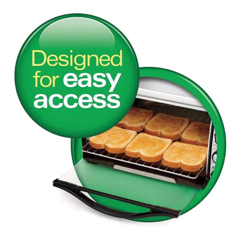 Best deal 💯 Hamilton Beach 6 Slice Easy Clean Black Toaster Oven 🥰 8 Best deal 💯 Hamilton Beach 6 Slice Easy Clean Black Toaster Oven 🥰 - Image 6