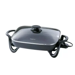 Top 10 🥰 Presto 16 In. Black Non-Stick Electric Skillet With Lid ❤️