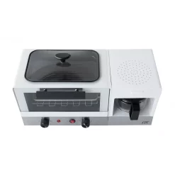 Outlet ✔️ SPT Breakfast Center 1450 W 2-Slice White And Stainless Steel Toaster Oven With Griddle And Coffee Maker 👏 -Appliances Sales unnamed file 2154