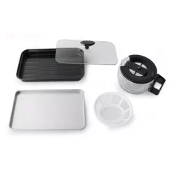 Outlet ✔️ SPT Breakfast Center 1450 W 2-Slice White And Stainless Steel Toaster Oven With Griddle And Coffee Maker 👏 -Appliances Sales unnamed file 2156