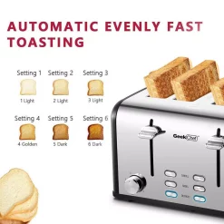 Budget โญ Boyel Living 1650 W 4-Slice Silver Wide Slot Toaster With Dual Control Panels Of Bagel, Defrost And Cancel Function ๐ 19 Budget โญ Boyel Living 1650 W 4-Slice Silver Wide Slot Toaster With Dual Control Panels Of Bagel, Defrost And Cancel Function ๐ -Appliances Sales unnamed file 2167
