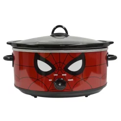 New 🧨 Uncanny Brands Marvel Spider-Man 7qt. Red Slow Cooker 😀