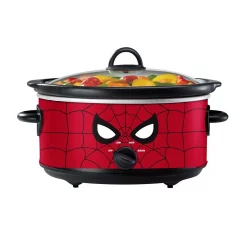 New 🧨 Uncanny Brands Marvel Spider-Man 7qt. Red Slow Cooker 😀 -Appliances Sales unnamed file 2224